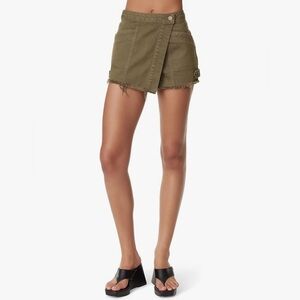 Circus NY Sam Edelman burnt olive green fashion skort size 27